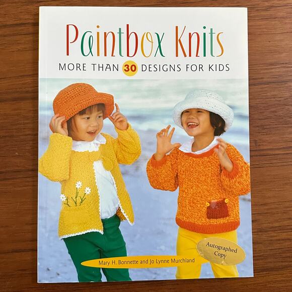 Paintbox Knits Designs for Kids Pattern Book - Picture 1 of 6